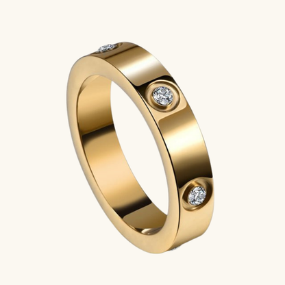 ETERNITY RING IN GOLD