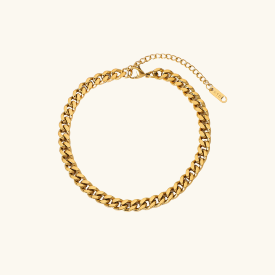 Helen Gold Anklet