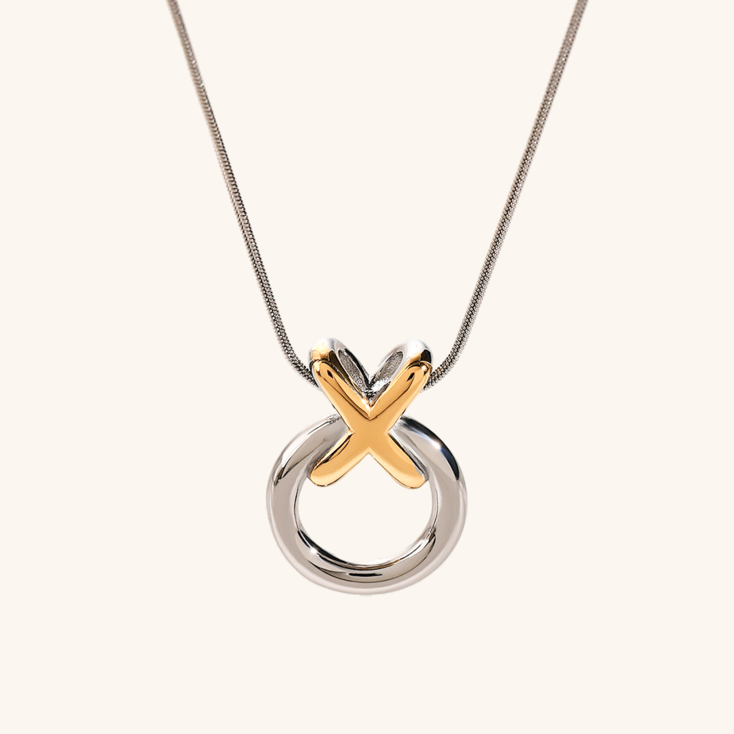 Mirabelle Ring Knot Necklace