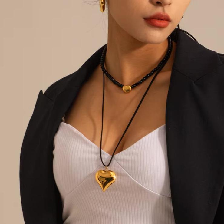 Lavine Heart Necklace