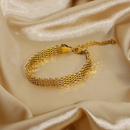 Imara Gold Chain Bracelet