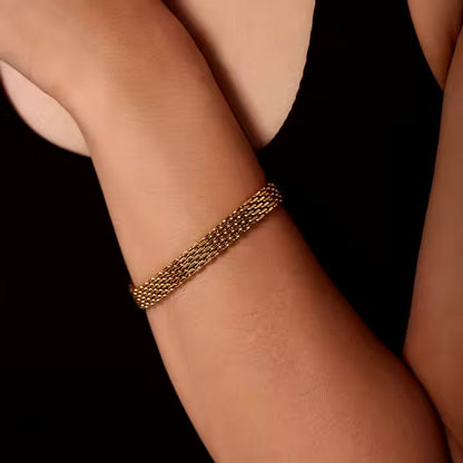 Imara Gold Chain Bracelet