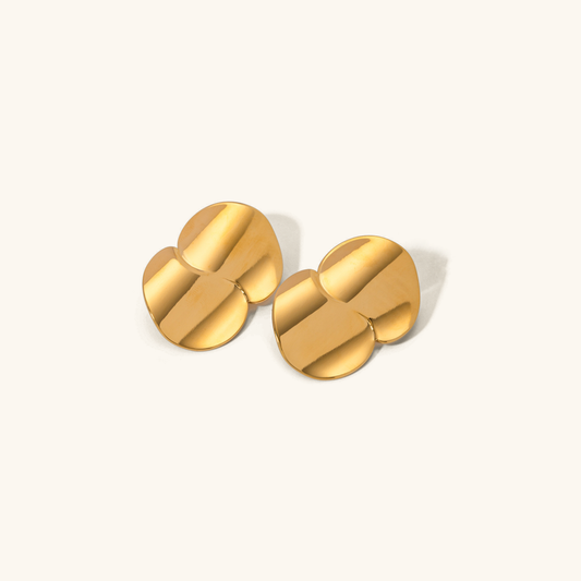 Mireille Gold Earrings