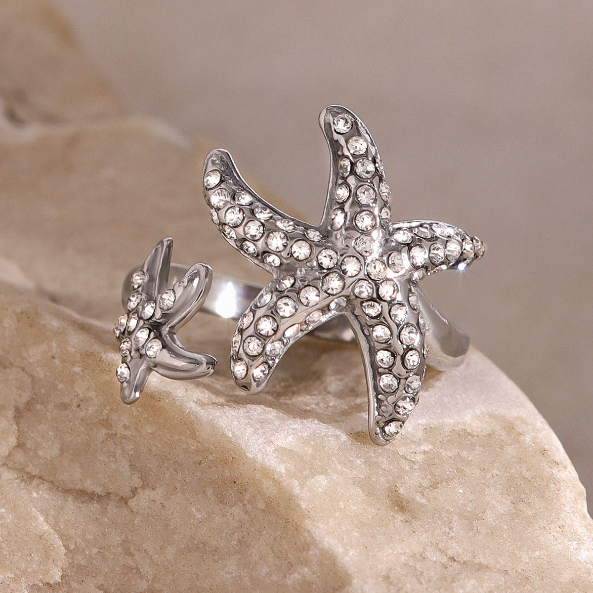 Marina Starfish Diamond Ring