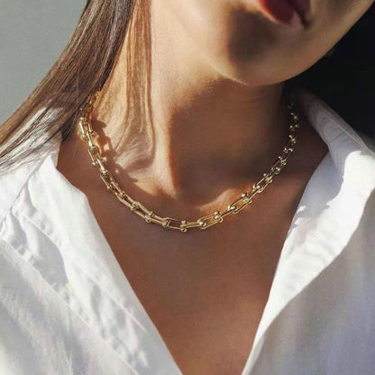 Cascade Gold Chain Necklace