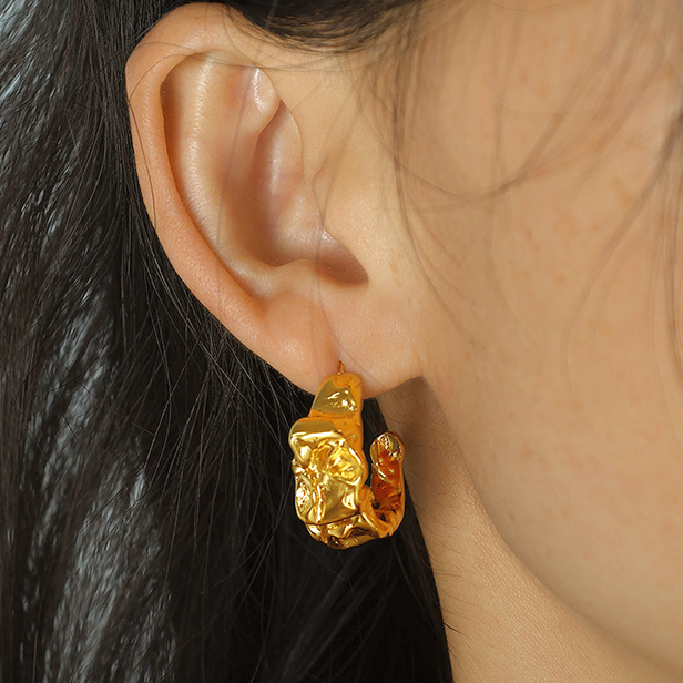 Ashley Gold Earrings