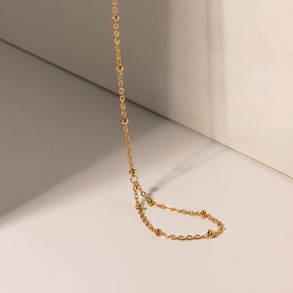 Evelyne Gold Chain Bracelet