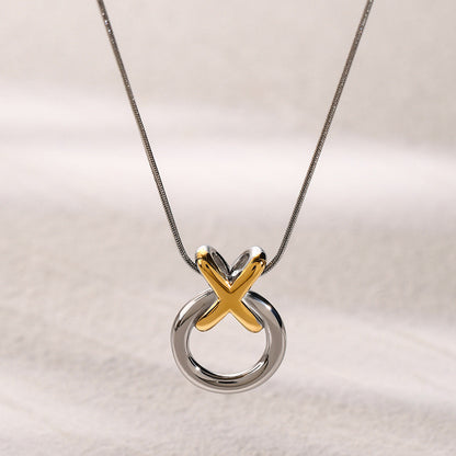 Mirabelle Ring Knot Necklace