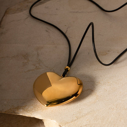 Ophelia Gold Heart Necklace