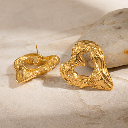 Helene Heart Earrings