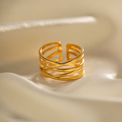 River Gold Ring