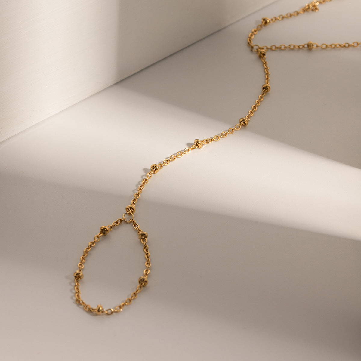 Evelyne Gold Chain Bracelet