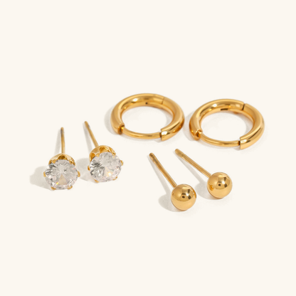 Megan Diamond Earring Bundle