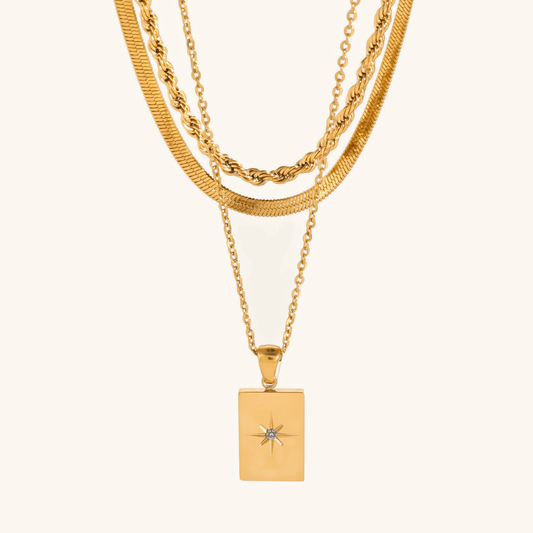 Raphaela Layered Gold Necklace