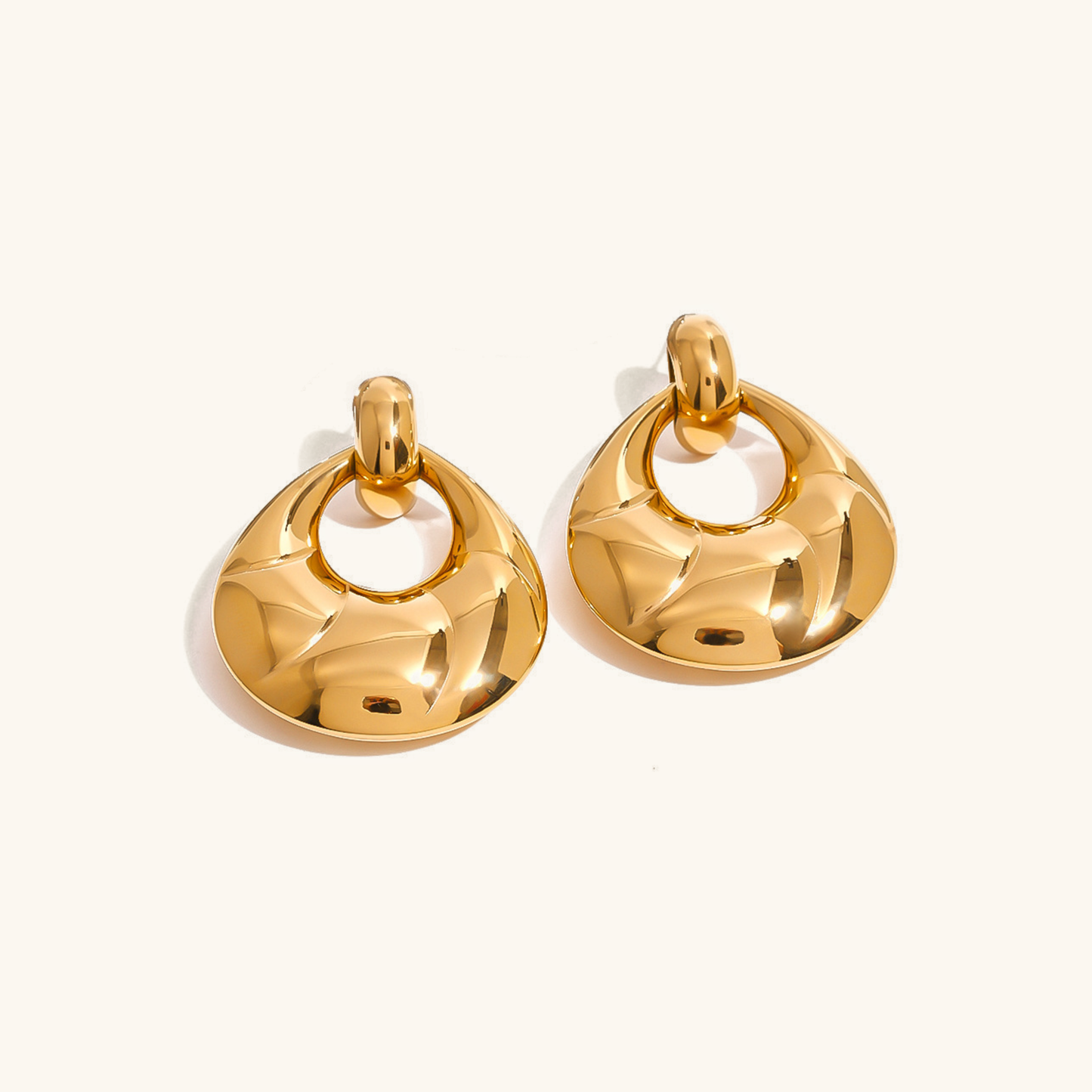 Coralyn Gold Earrings