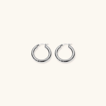 Wide Hoop Earrings