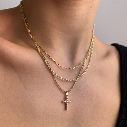 DON'T CROSS ME NECKLACE